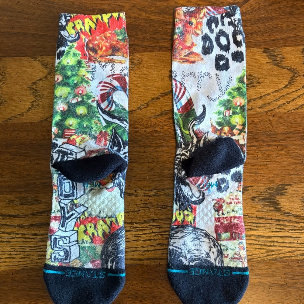 Stance Men's Artistic Graphic Socks - White, Black, Multicolor - Picture 5 of 5